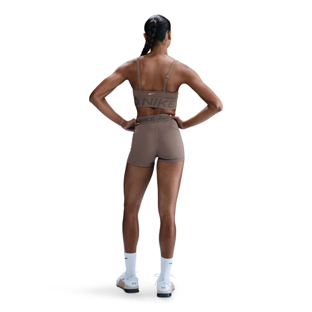 Nike W Np Indy Plunge Bra Bold Top cafe de mujer para entrenamiento