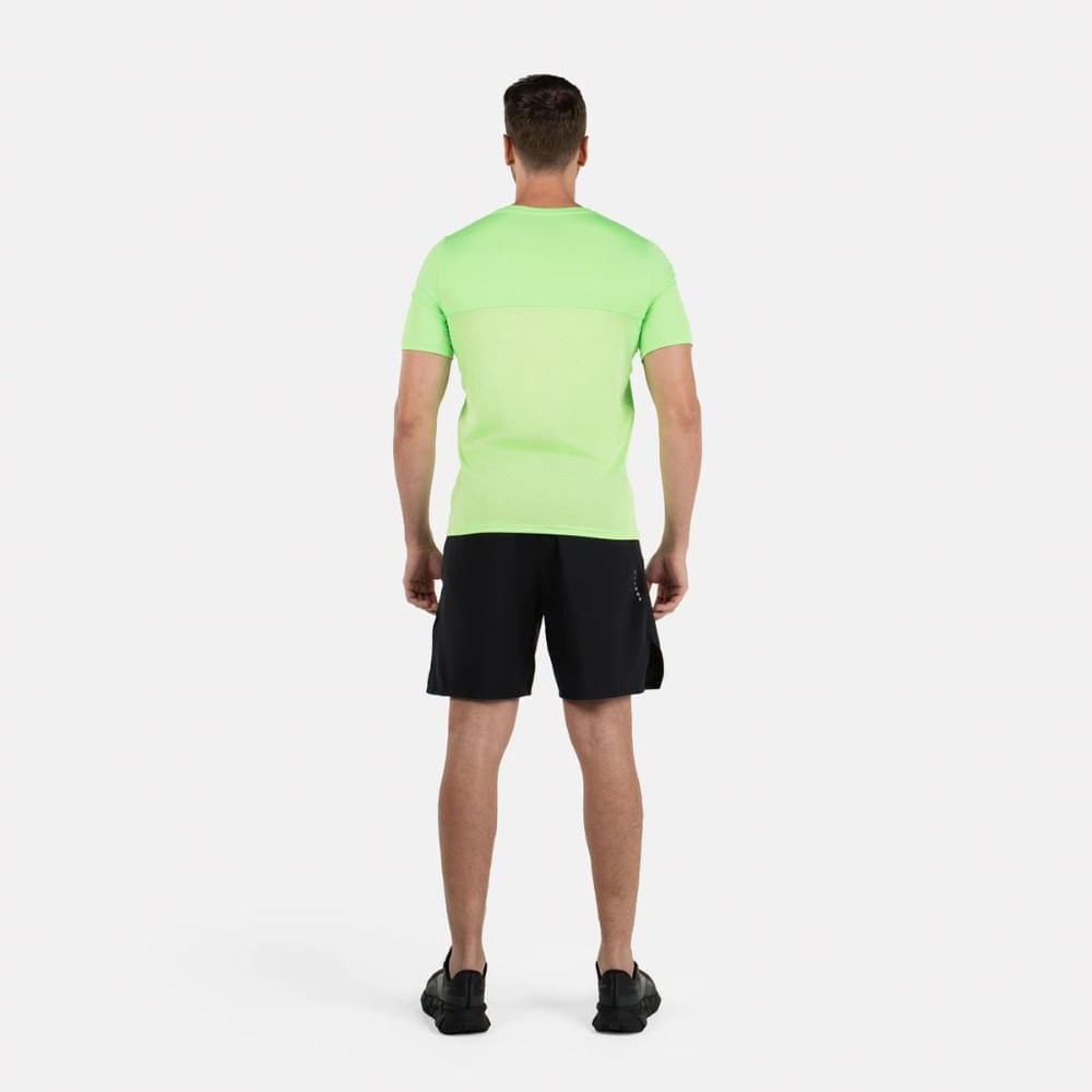 Reebok Running Ss Speedwick Tee Camiseta Manga Corta verde de hombre para correr