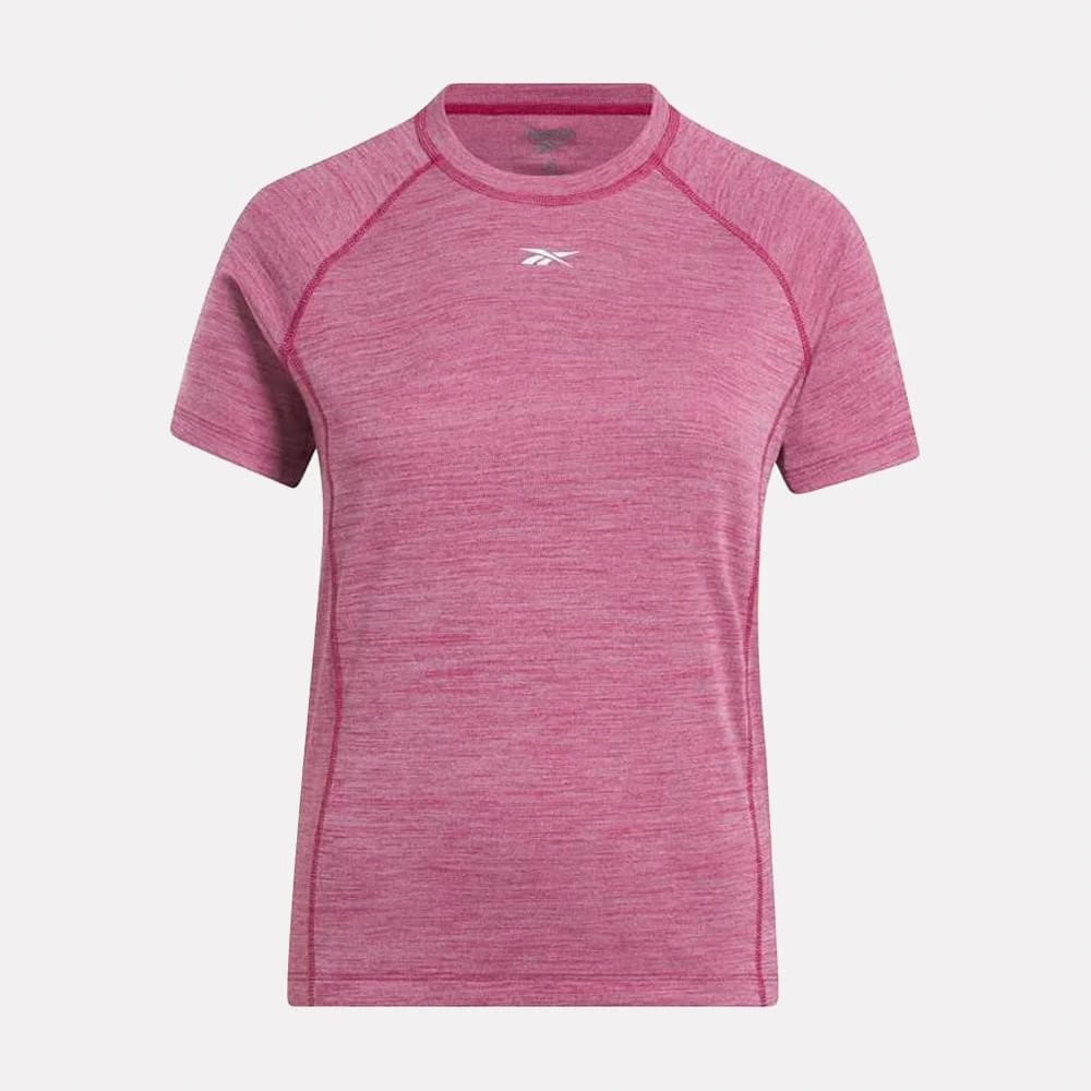 Reebok Id Train Tee Camiseta Manga Corta rojo de mujer para entrenamiento