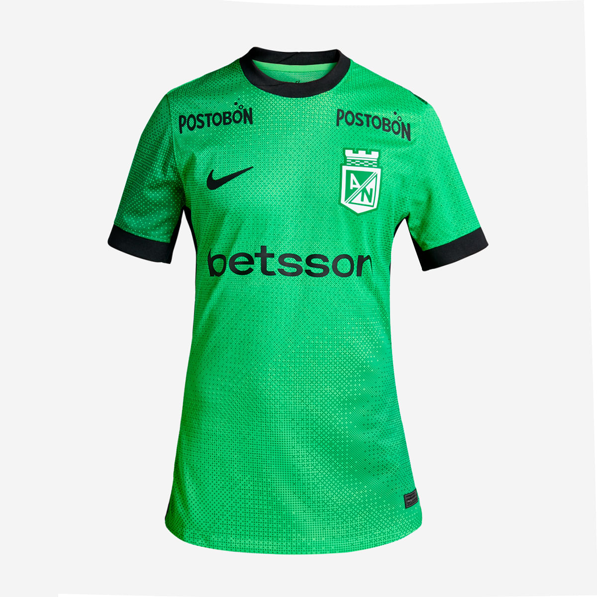 Nike Camiseta tercer kit Atlético Nacional 2025 verde de mujer para futbol