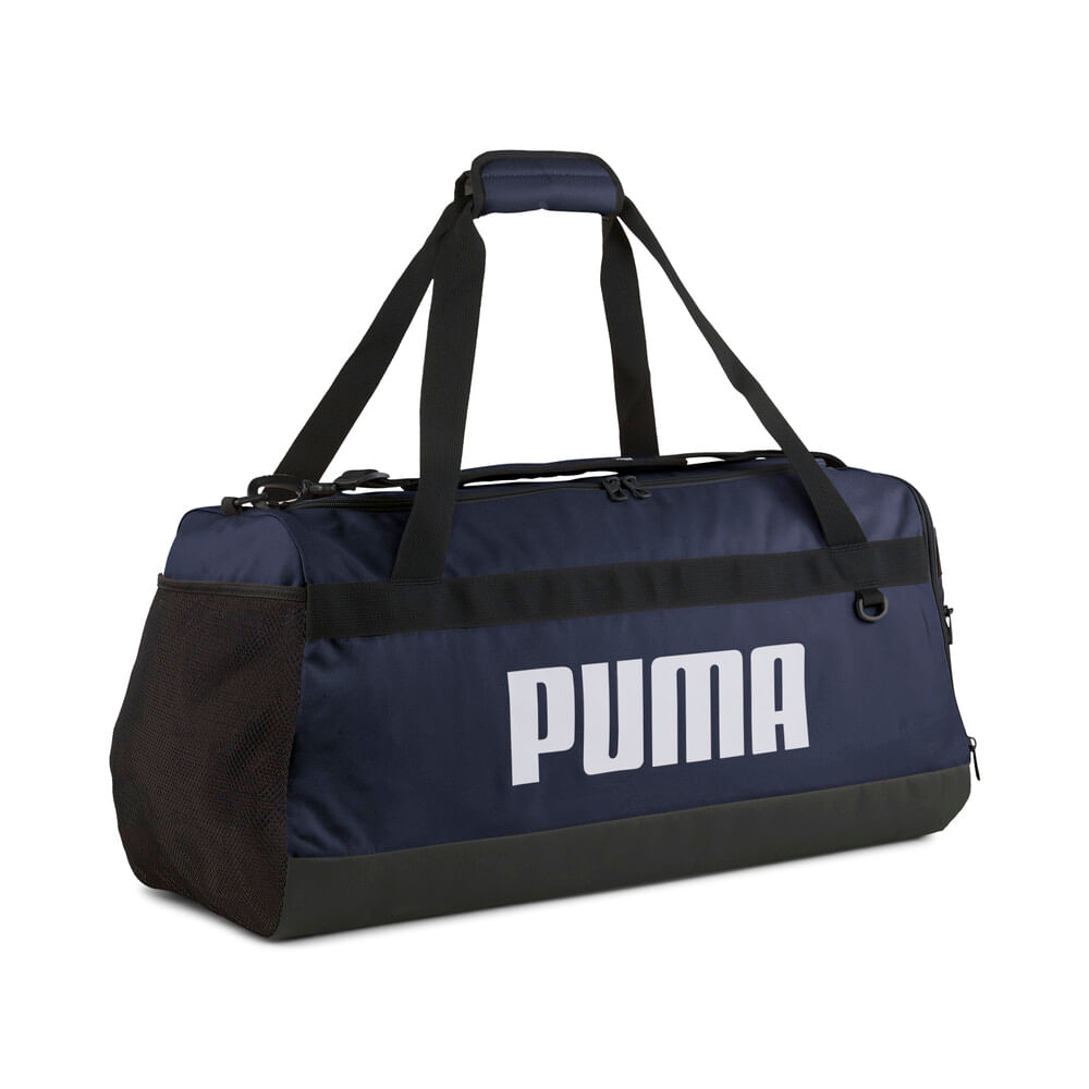 Puma Challenger Duffel Bag M Maletín azul de hombre para entrenamiento