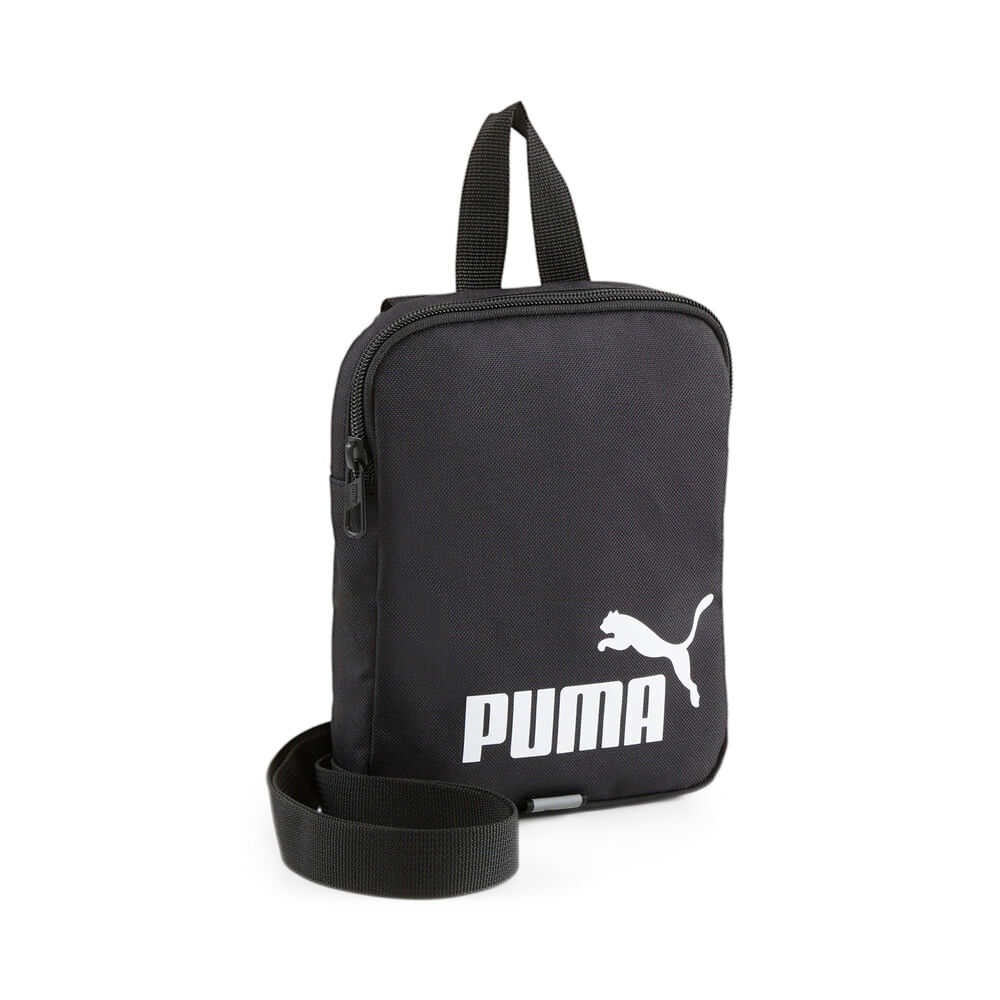Puma Phase Portable Bolso negro de hombre lifestyle