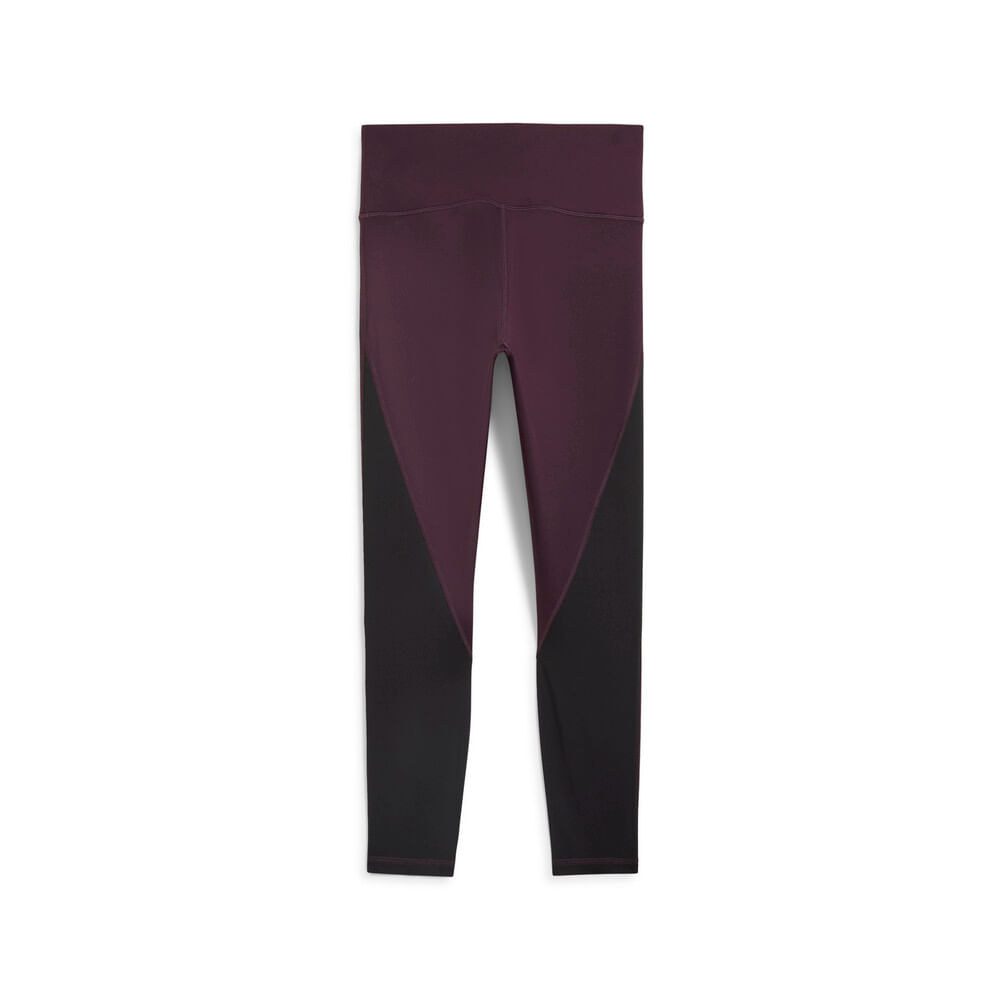 puma train all day 7/8 tight w licra morado de mujer para entrenamiento