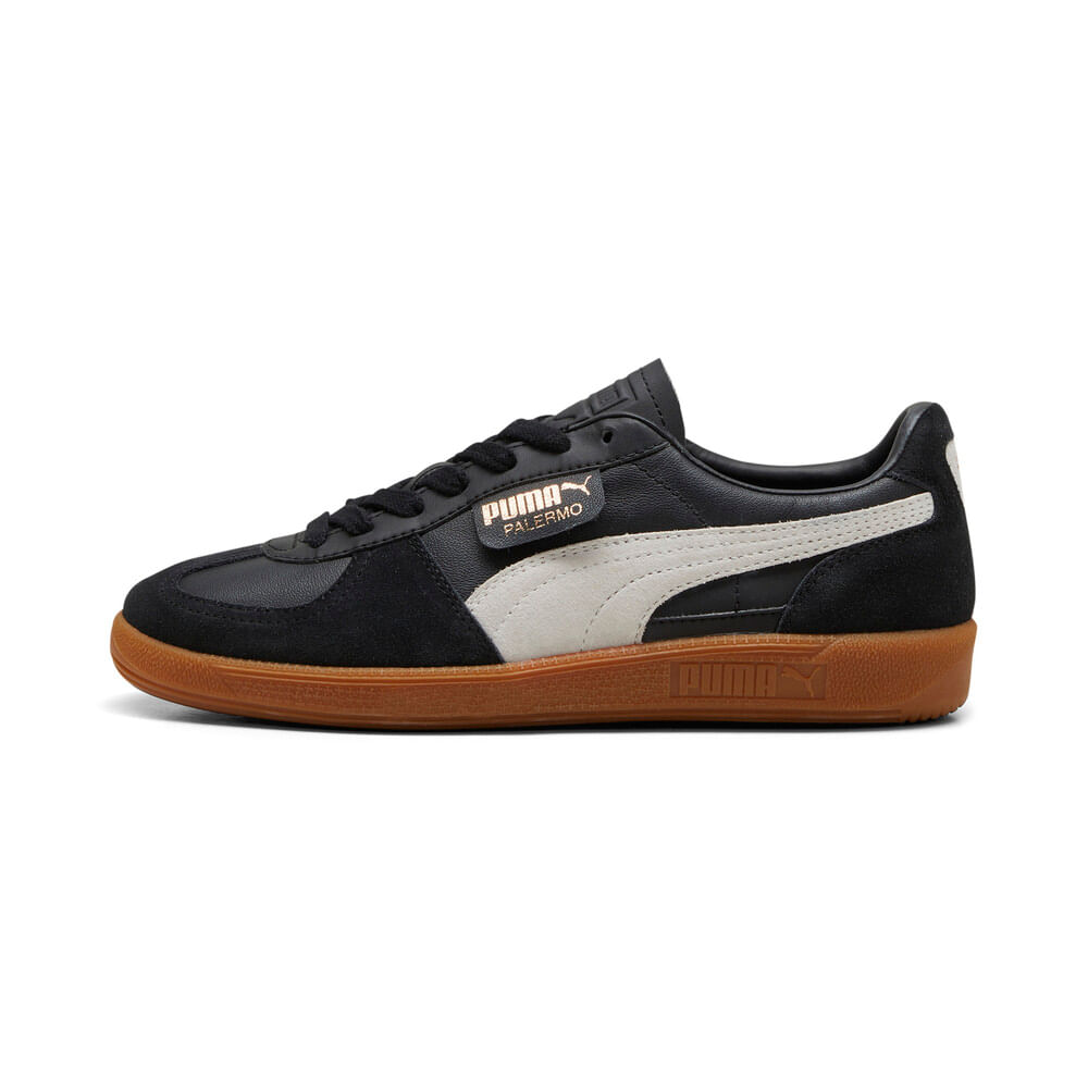 Puma Palermo Lth Wns Tenis negro de mujer lifestyle