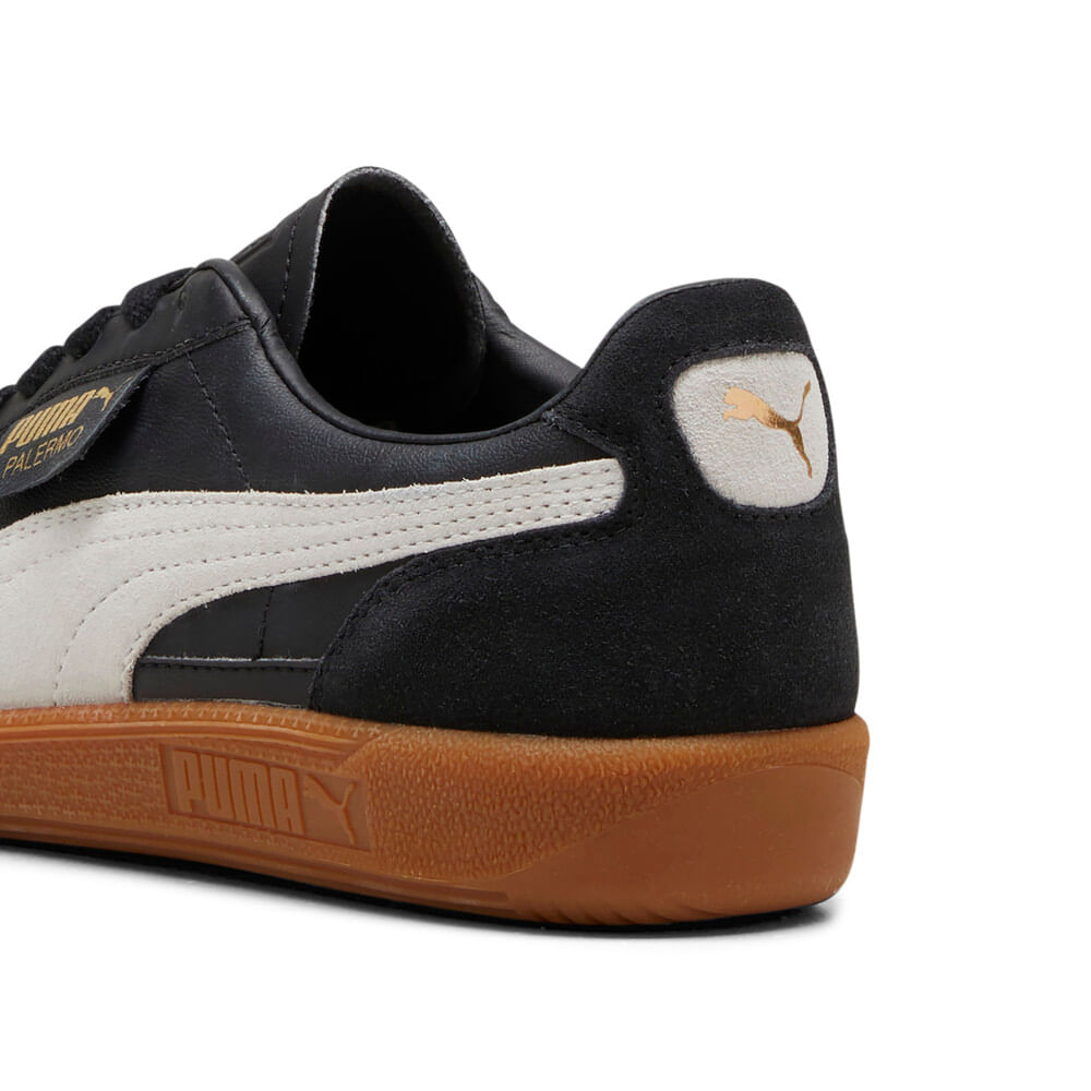 Puma Palermo Lth Wns Tenis negro de mujer lifestyle