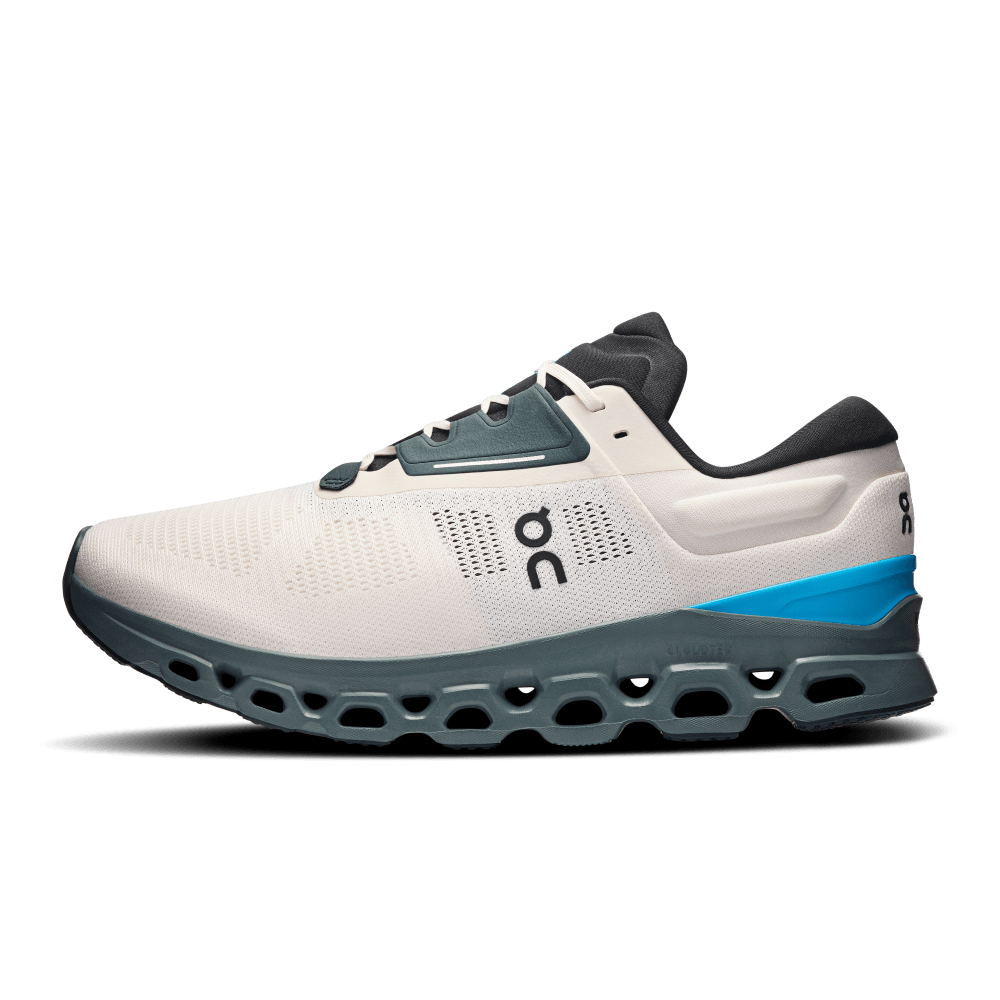 On Cloudstratus 3 Tenis blanco de hombre para correr