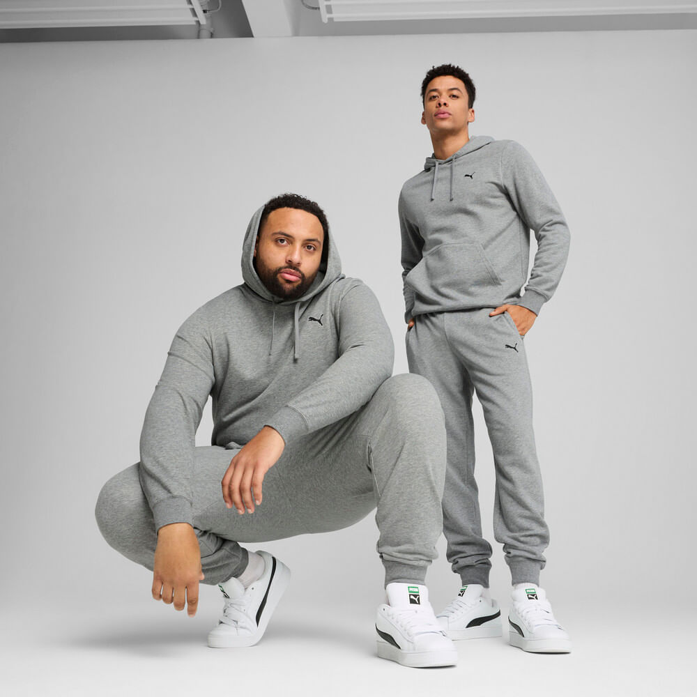 puma ess puma logo sweatpants tr cl pantalón gris de hombre lifestyle