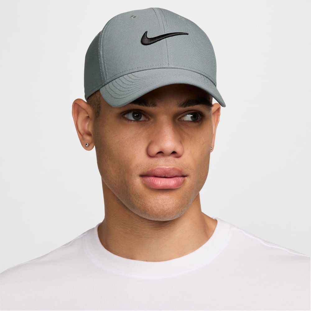 Nike U Nk Df Club Cap S Cb P Gorra gris de hombre para entrenamiento