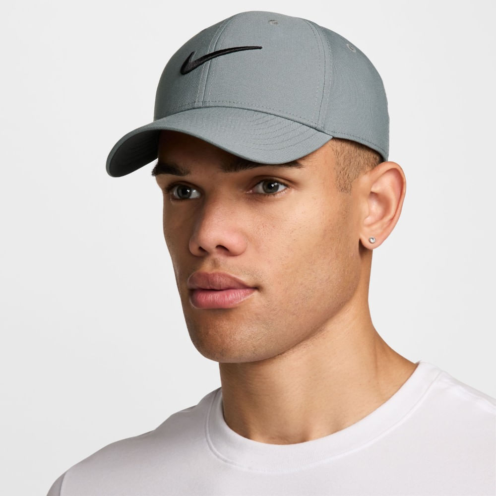 Nike U Nk Df Club Cap S Cb P Gorra gris de hombre para entrenamiento