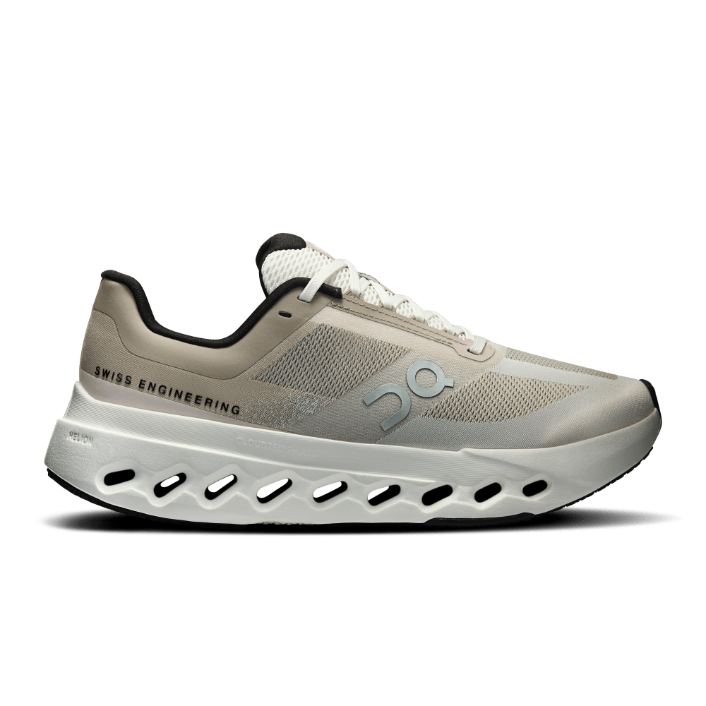 On Cloudsurfer Next Tenis gris de mujer para correr