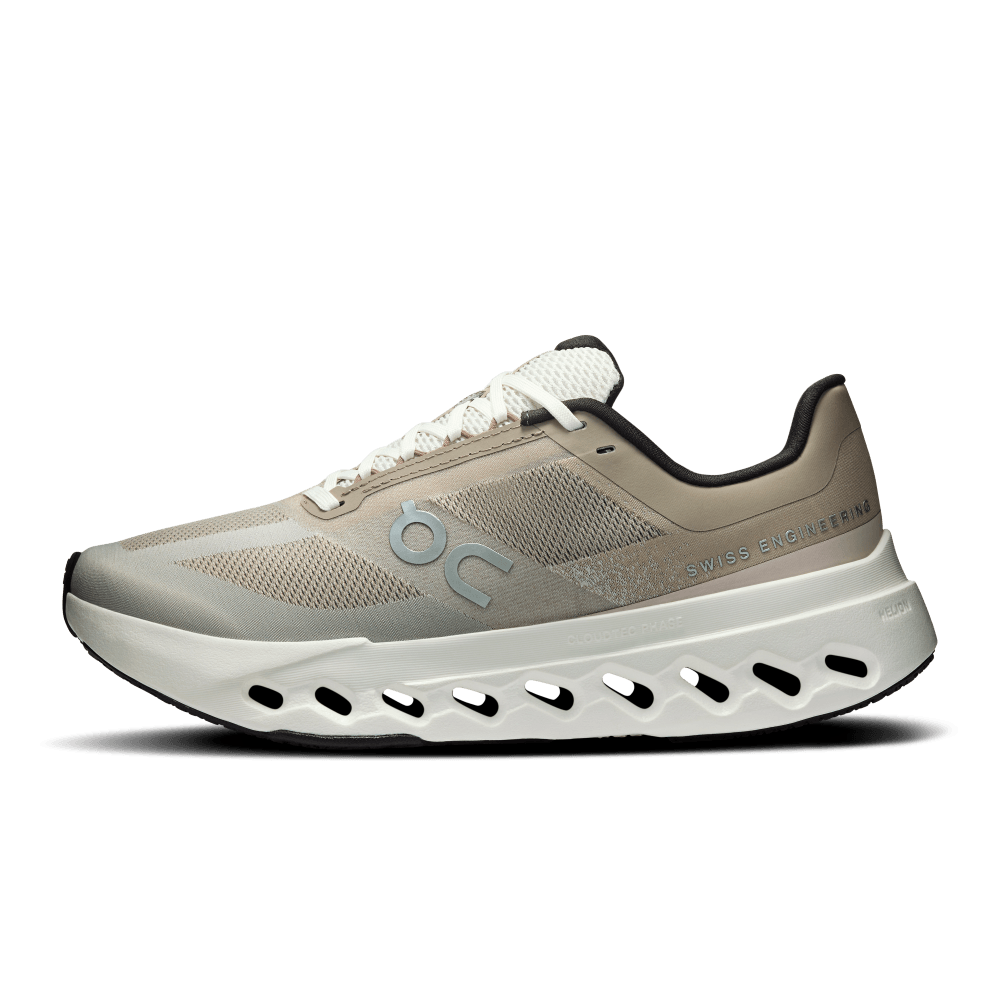 On Cloudsurfer Next Tenis gris de mujer para correr