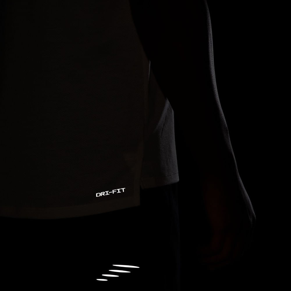 Nike M Nk Df Jakob Ss Top Camiseta Manga Corta blanco de hombre para correr