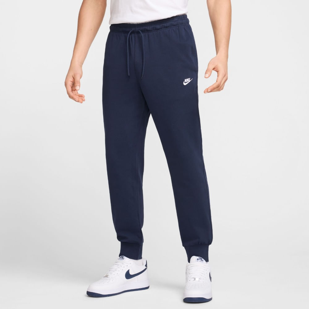 Nike M Nk Club Knit Jogger Pantalón azul de hombre lifestyle