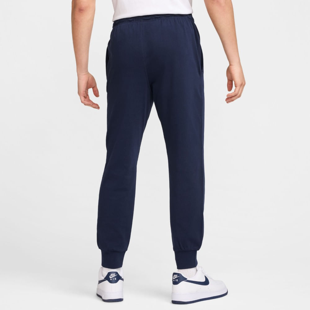 Nike M Nk Club Knit Jogger Pantalón azul de hombre lifestyle