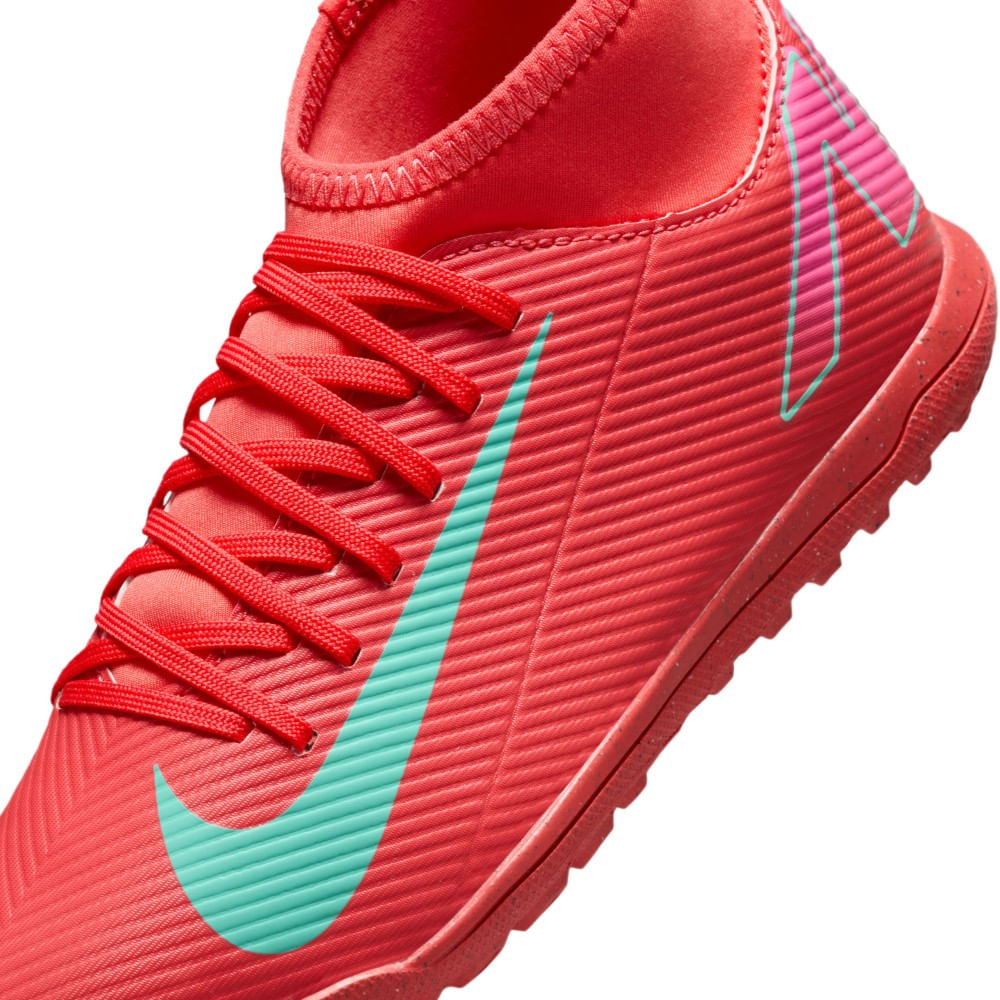 Nike Jr Superfly 10 Club Tf Guayos naranja de niño para futbol