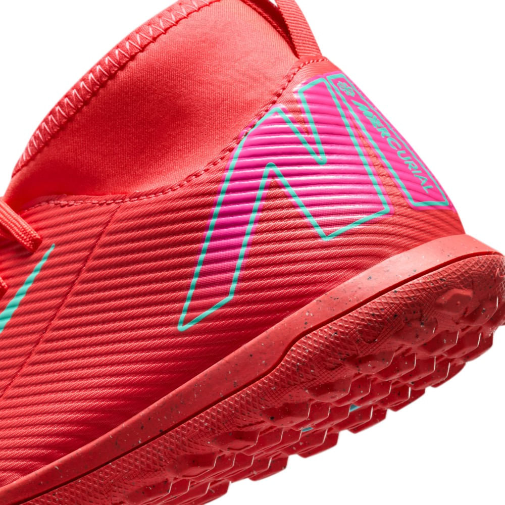 Nike Jr Superfly 10 Club Tf Guayos naranja de niño para futbol