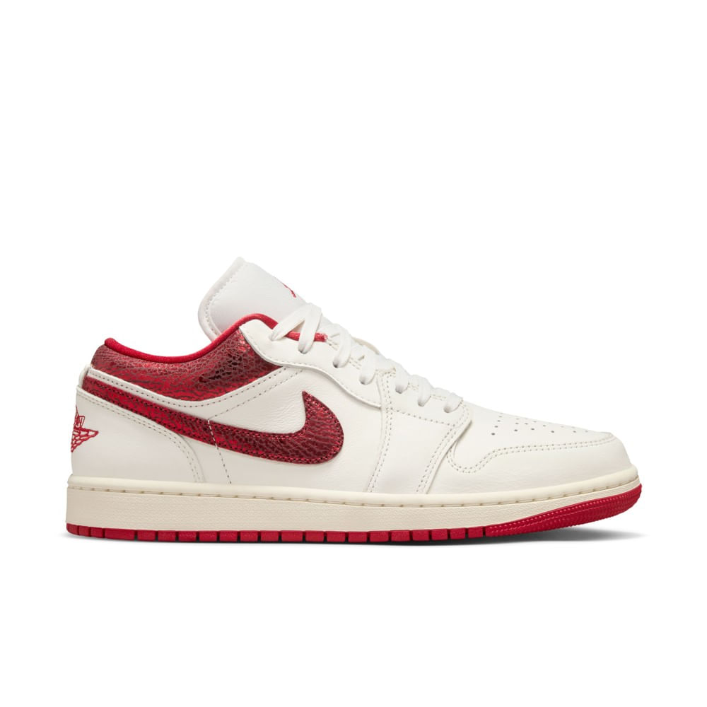 Nike Wmns Air Jordan 1 Low Se V2 Tenis blanco de mujer lifestyle