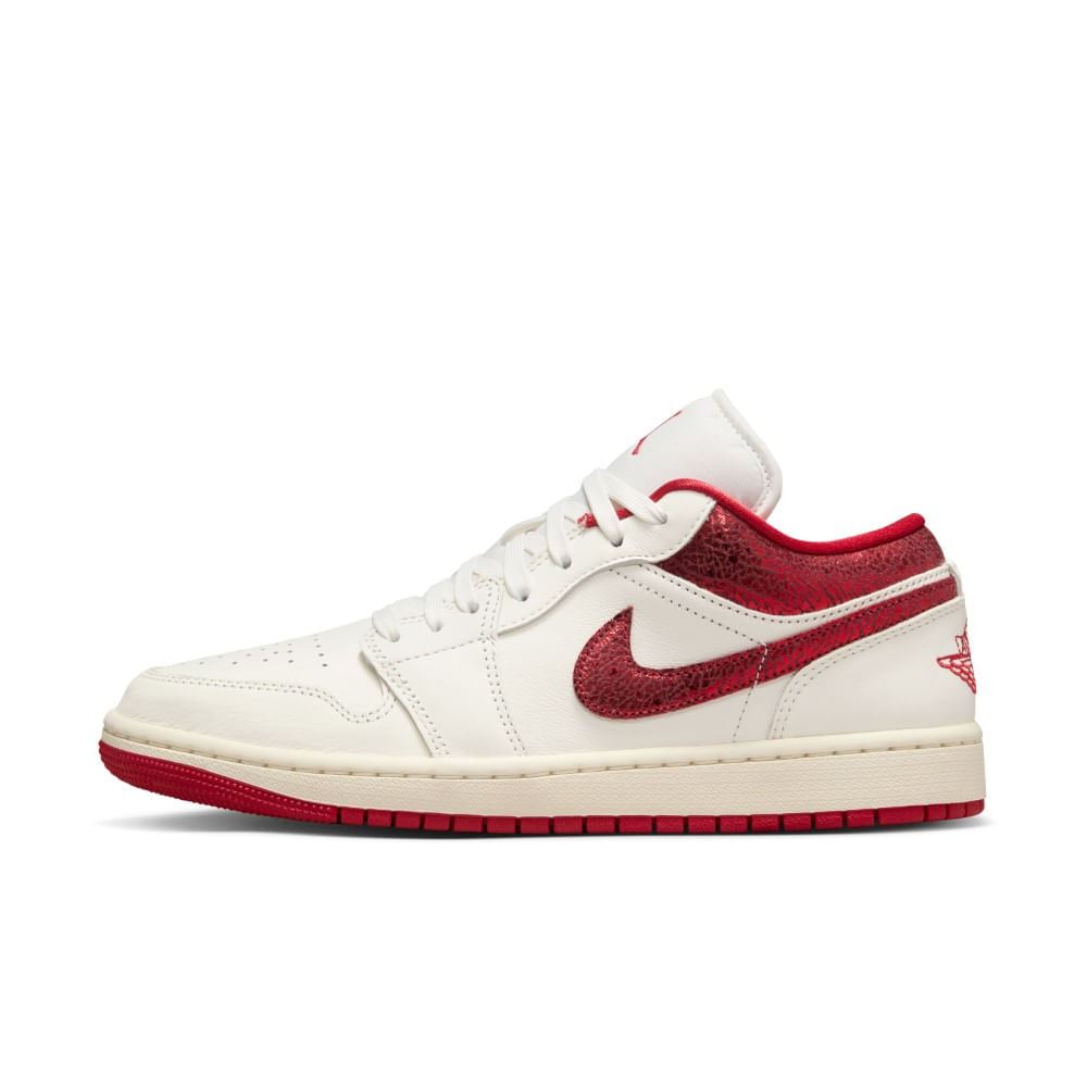 Nike Wmns Air Jordan 1 Low Se V2 Tenis blanco de mujer lifestyle