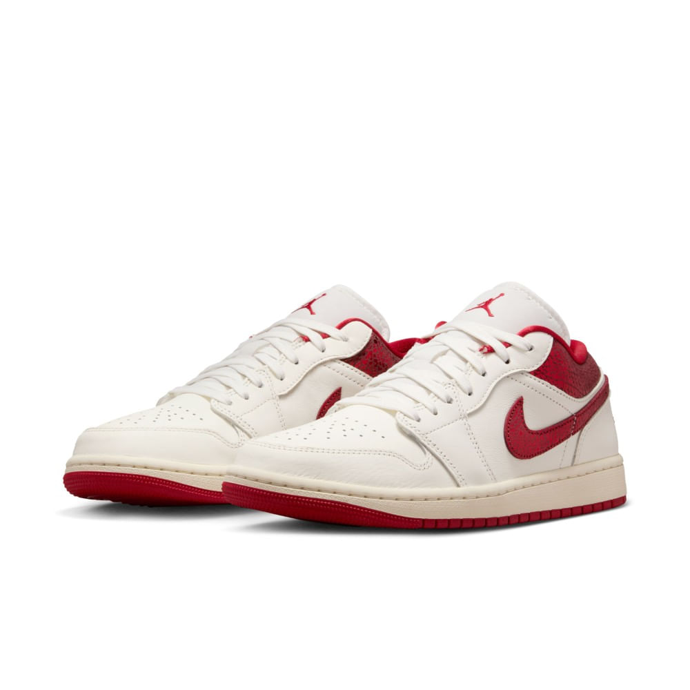 Nike Wmns Air Jordan 1 Low Se V2 Tenis blanco de mujer lifestyle
