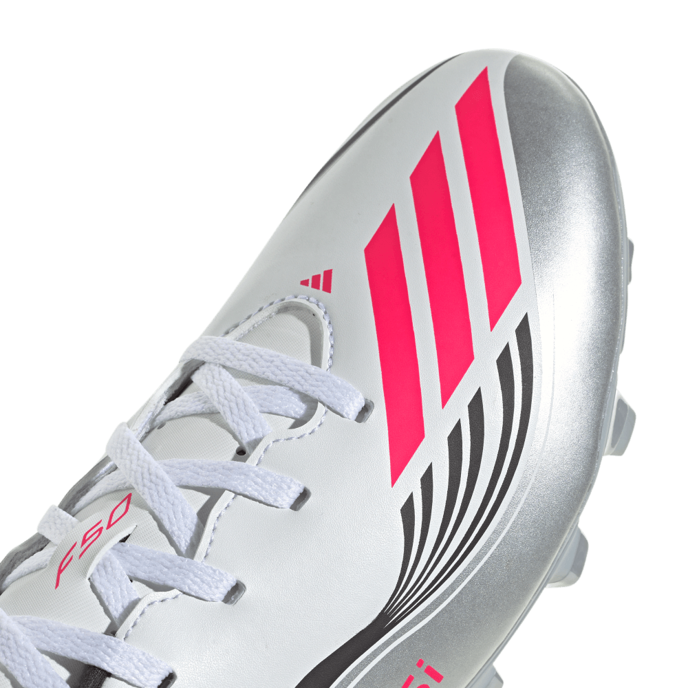 Adidas Guayos Para Terrenos Firmes O Multiterre blanco unisex para futbol