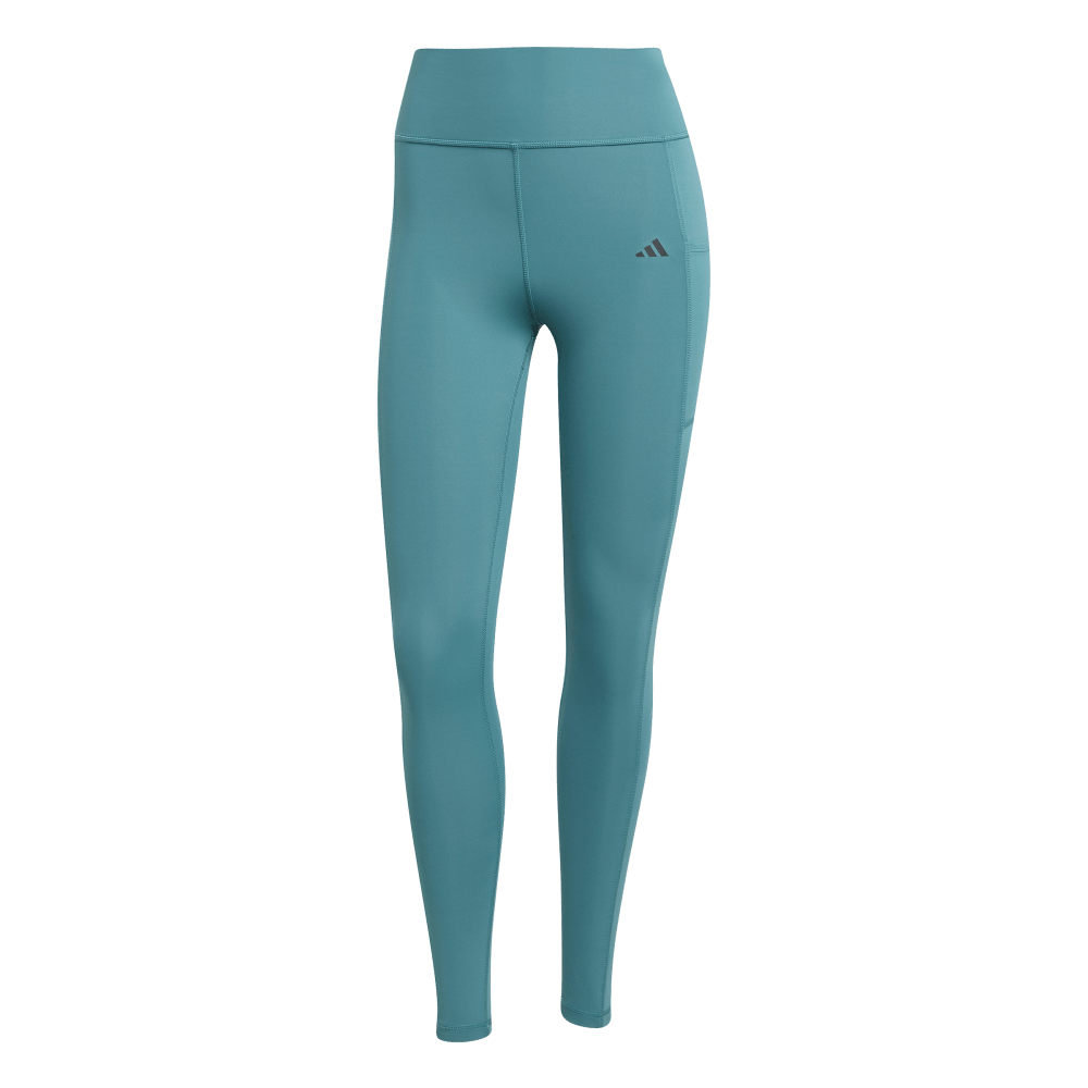 Adidas Opt St Hr 7/8 L Licra azul de mujer para entrenamiento