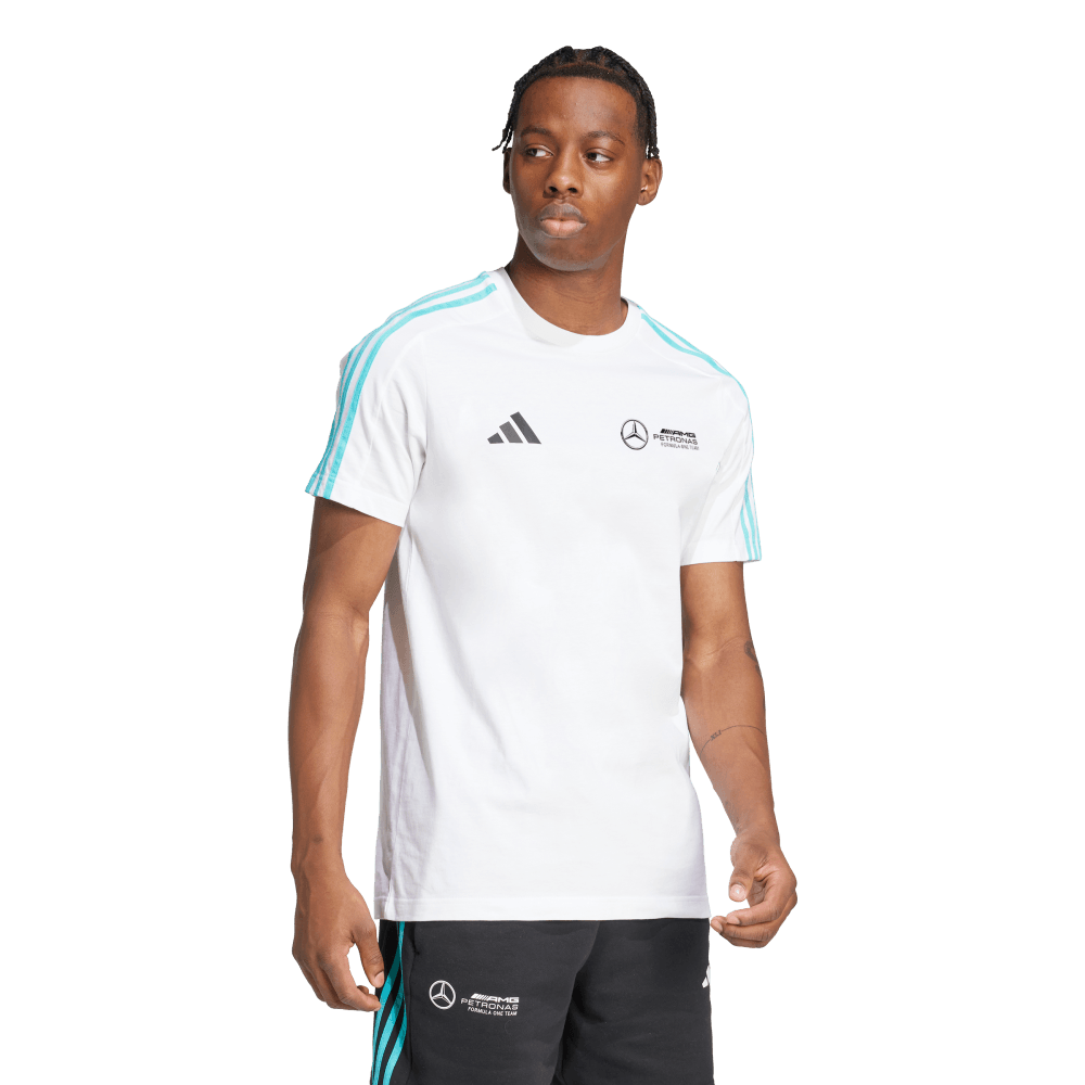 Adidas Camiseta Dna Mercedes - Amg Petronas For Manga Corta blanco de hombre lifestyle