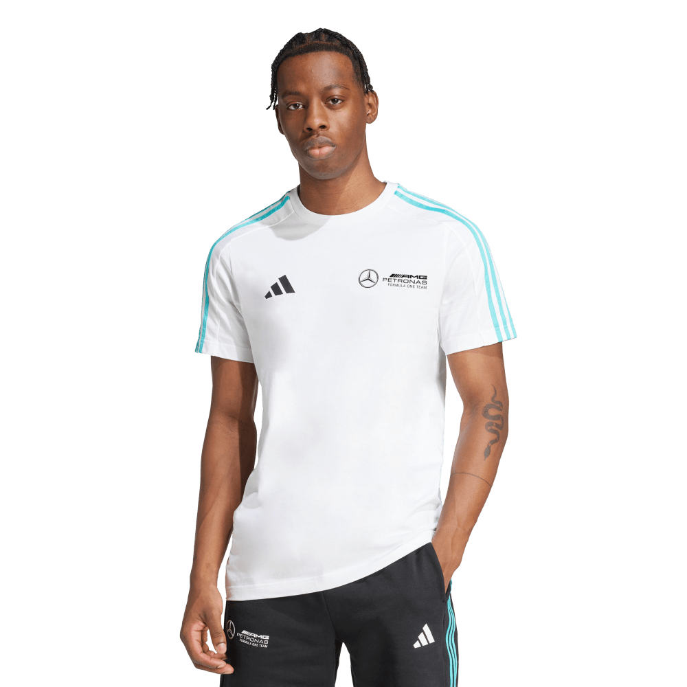 Adidas Camiseta Dna Mercedes - Amg Petronas For Manga Corta blanco de hombre lifestyle