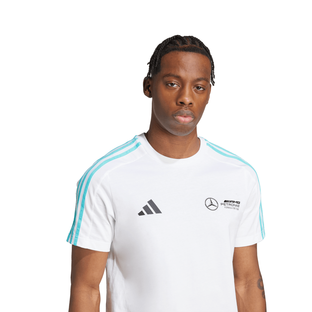 Adidas Camiseta Dna Mercedes - Amg Petronas For Manga Corta blanco de hombre lifestyle