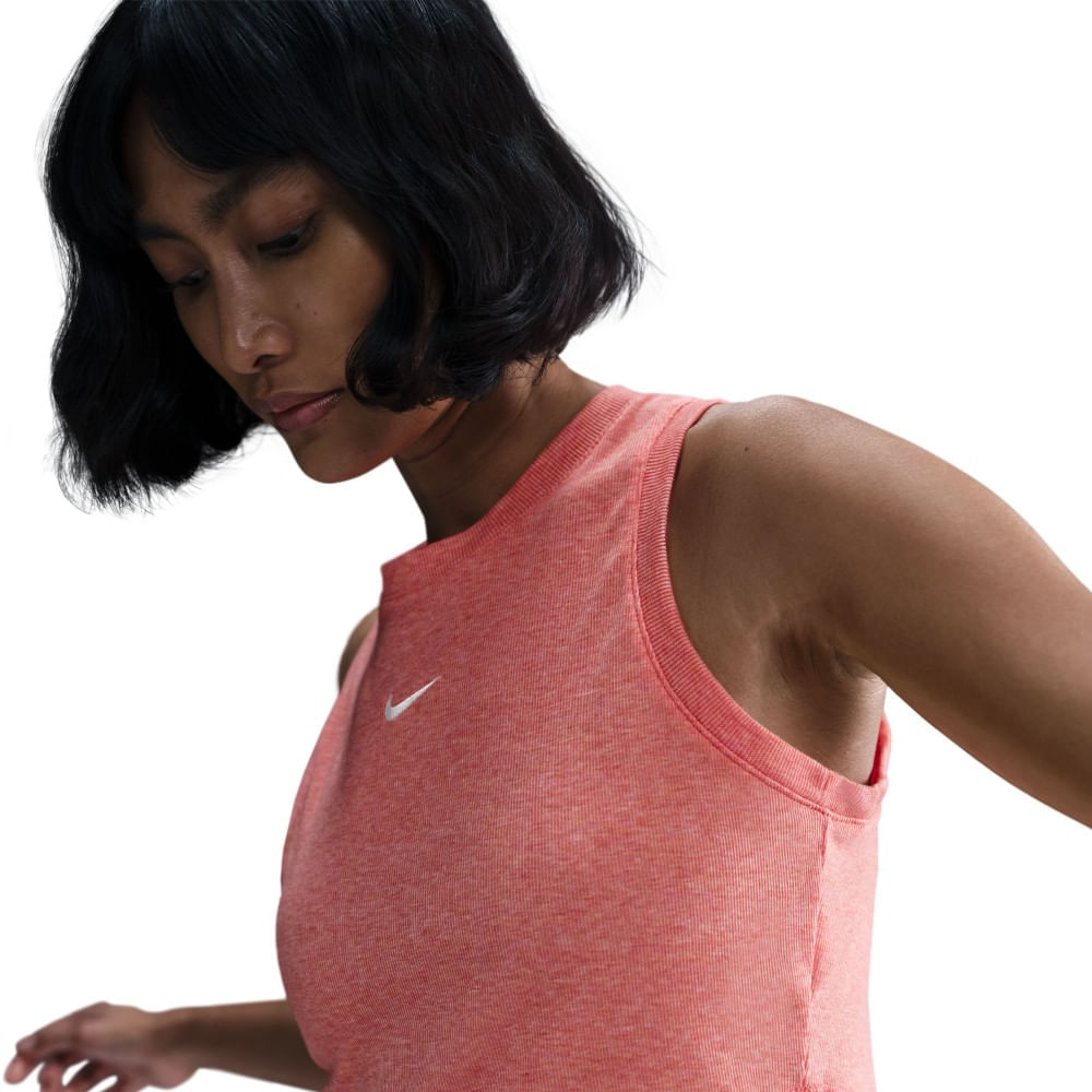 Nike W Nsw Essntl Rib Crp Tank Camiseta Manga Sisa naranja de mujer lifestyle