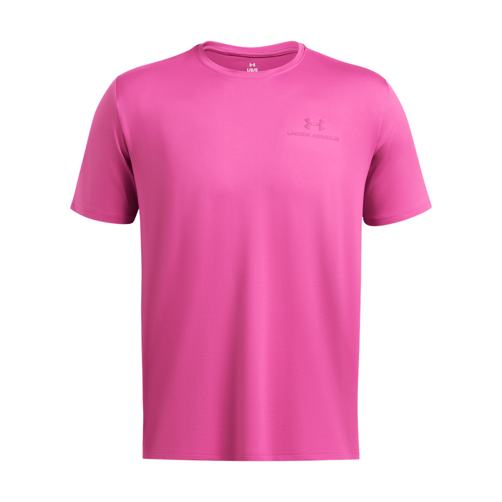 UA Rush Energy Ss Camiseta Manga Corta negro de hombre para entrenamiento