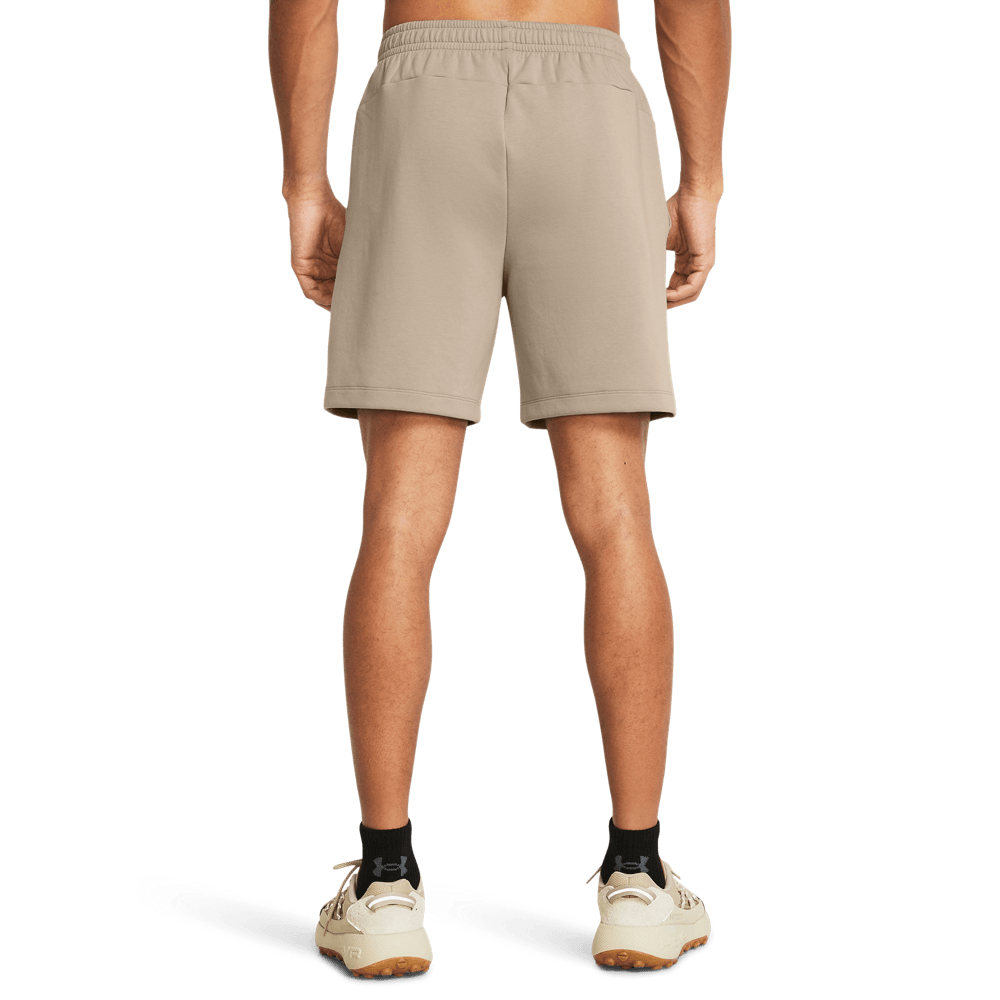 UA Unstoppable Flc Shorts Pantaloneta cafe de hombre para entrenamiento