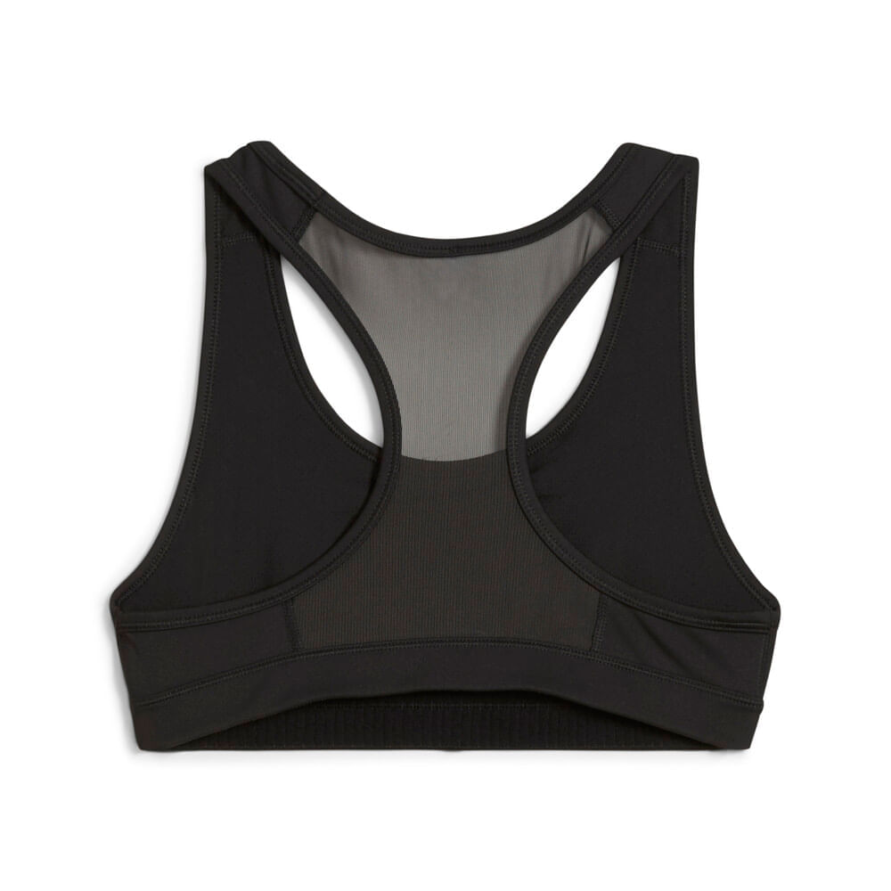 Puma 4Keeps Bra W Top negro de mujer para entrenamiento
