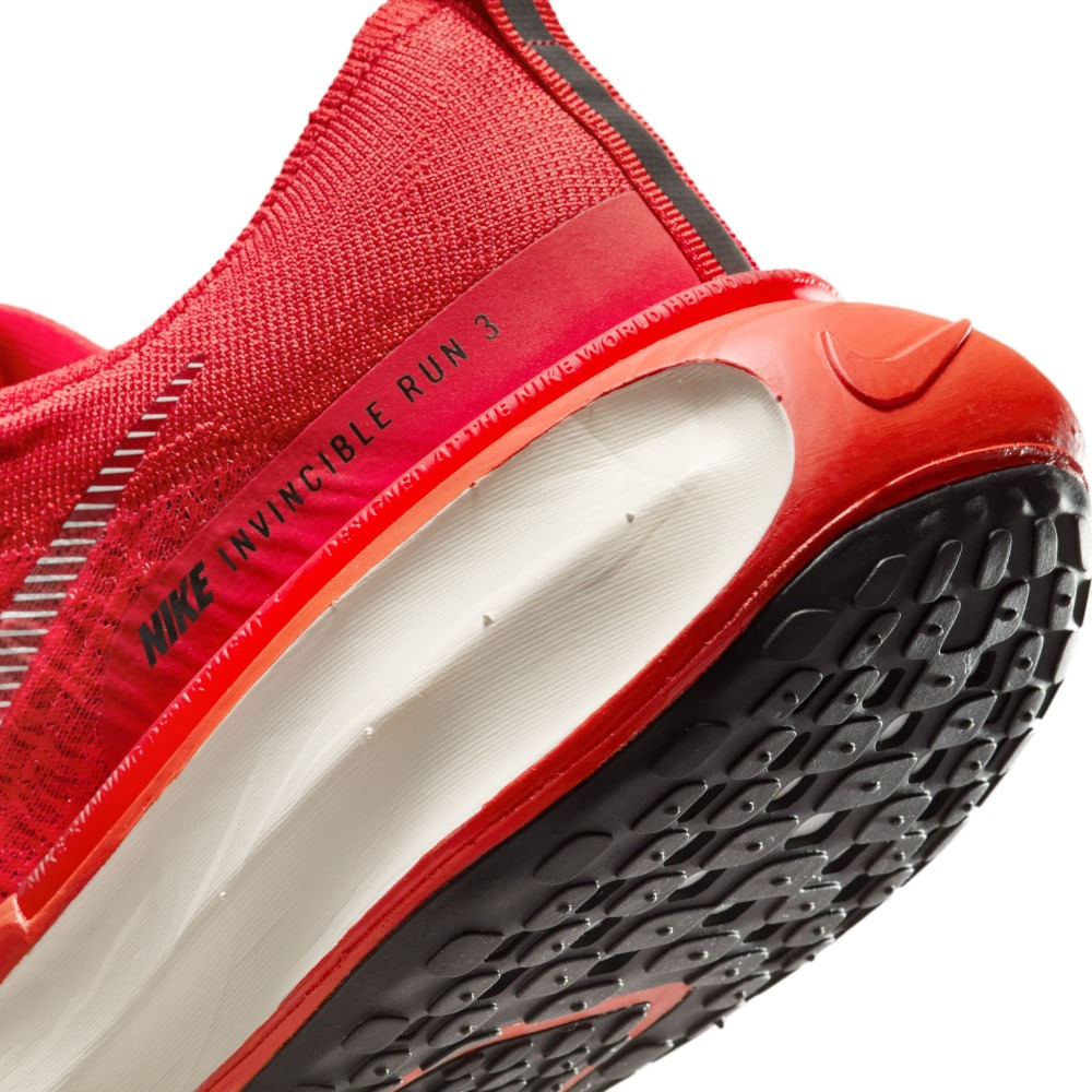 Nike Zoomx Invincible Run Fk 3 Tenis rojo de hombre para correr