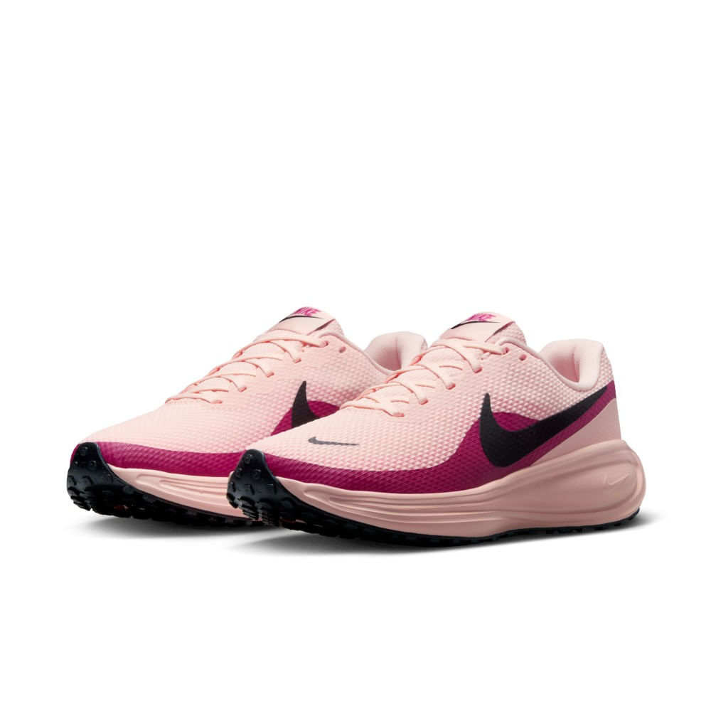 Nike W Nike Revolution 8 Tenis rojo de mujer para correr