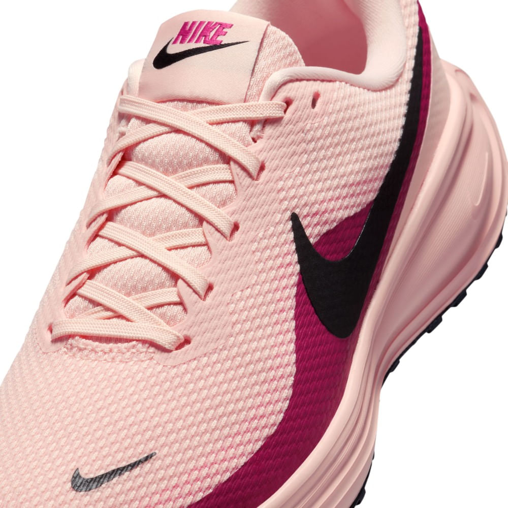 Nike W Nike Revolution 8 Tenis rojo de mujer para correr