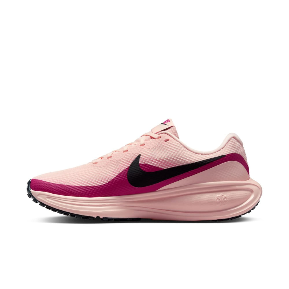 Nike W Nike Revolution 8 Tenis rojo de mujer para correr