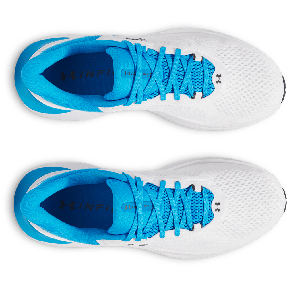 UA Infinite Pro 2 Tenis blanco de hombre para correr
