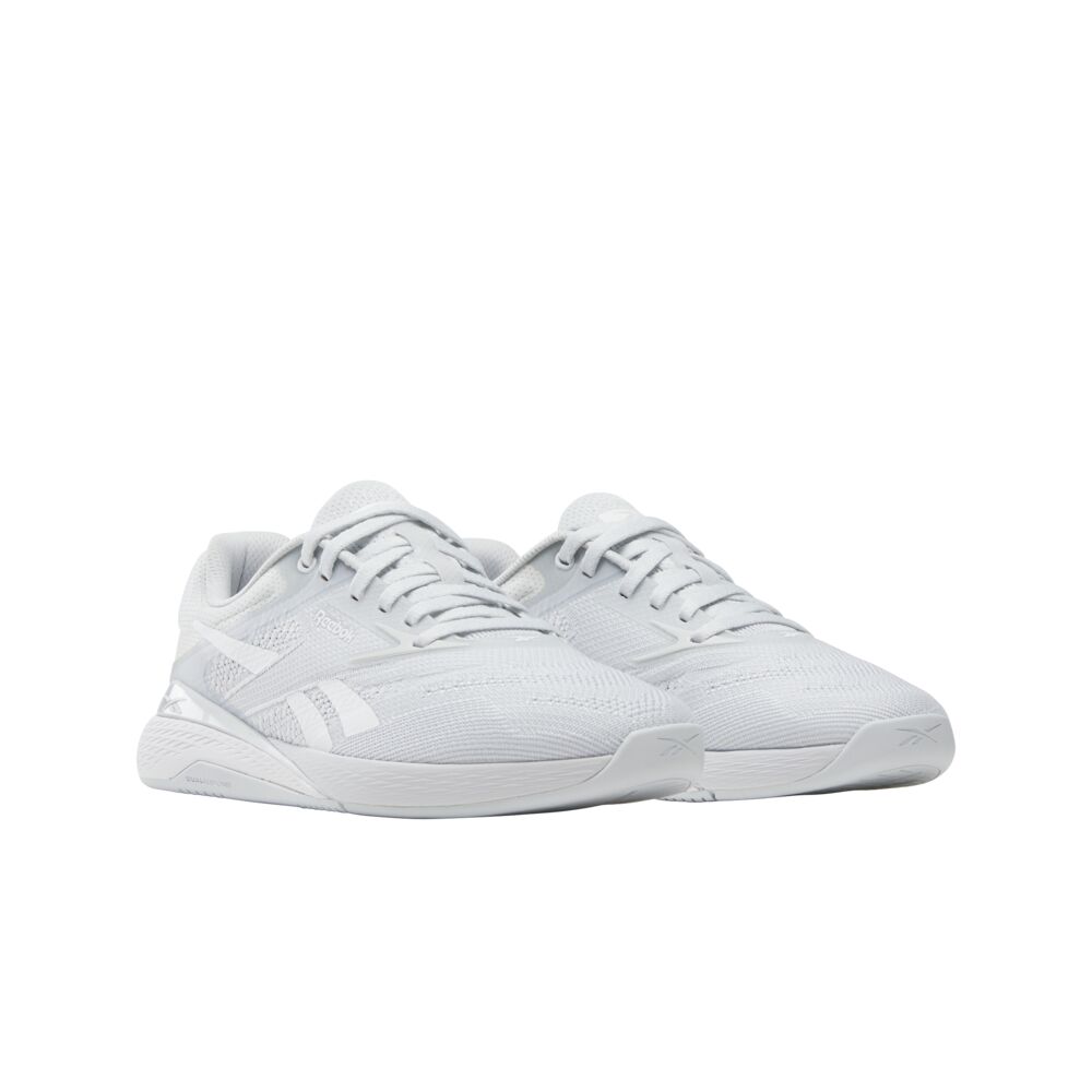 Reebok Nano X5 Tenis gris de mujer para entrenamiento