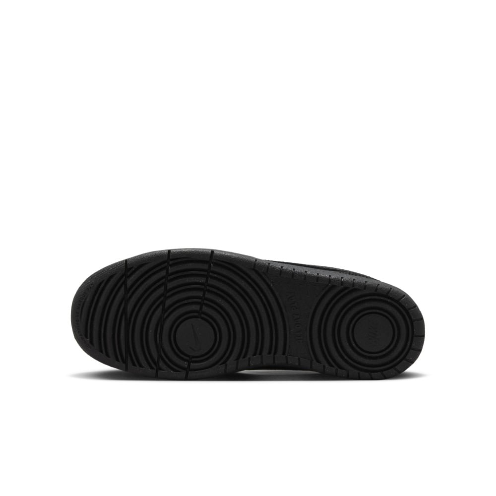Nike Court Borough Low Recraft Bg Tenis negro de niño lifestyle