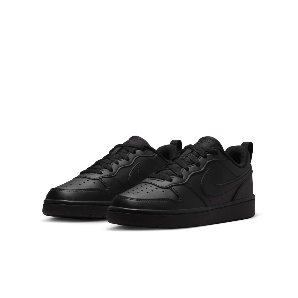 Nike Court Borough Low Recraft Bg Tenis negro de niño lifestyle