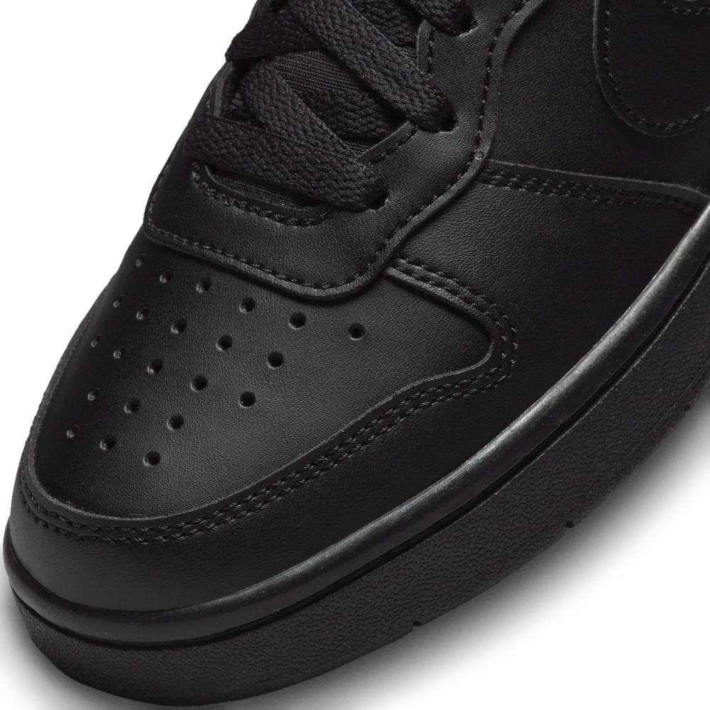 Nike Court Borough Low Recraft Bg Tenis negro de niño lifestyle