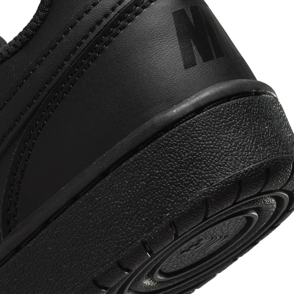 Nike Court Borough Low Recraft Bg Tenis negro de niño lifestyle