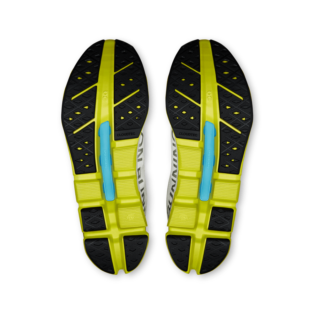 On Cloudflow 5 Tenis blanco de hombre para correr