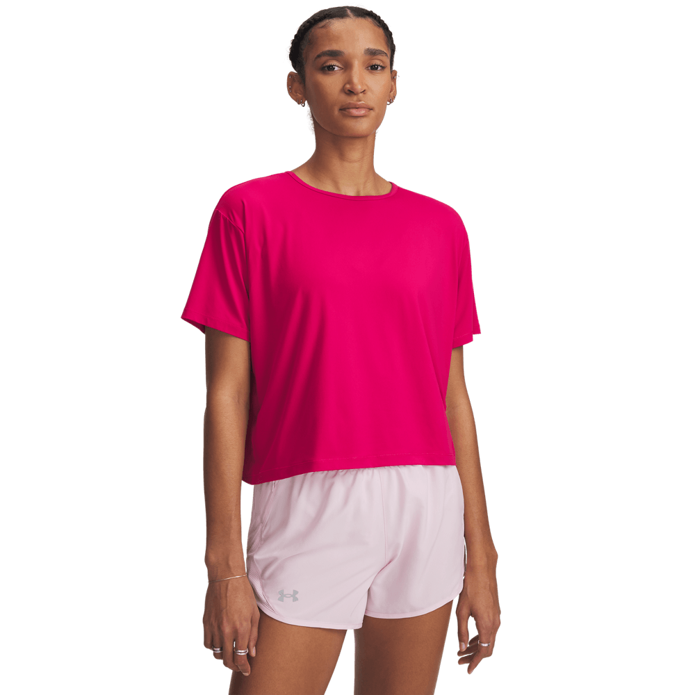 UA Ion Ss Camiseta Manga Corta morado de mujer para entrenamiento