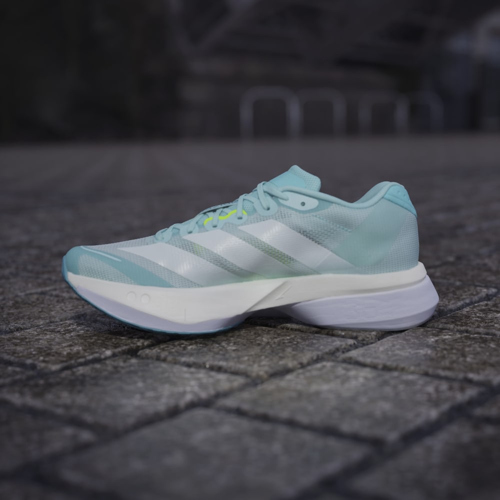 Adidas Tenis Adizero Boston 13 azul de mujer para correr