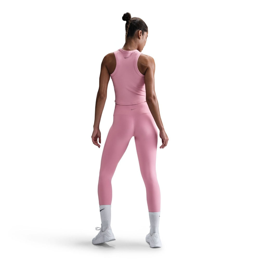Nike W Nk Df One Hr Tight Useam Licra rosado de mujer para entrenamiento
