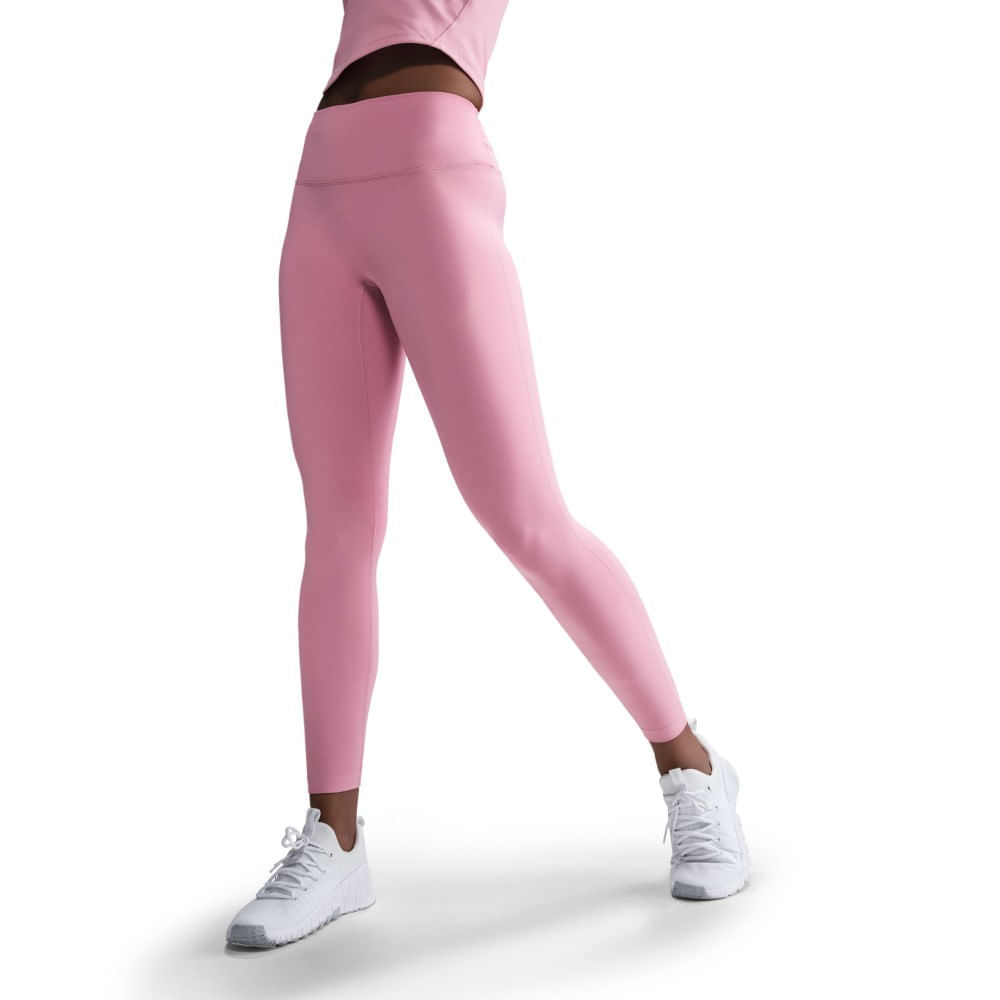 Nike W Nk Df One Hr Tight Useam Licra rosado de mujer para entrenamiento