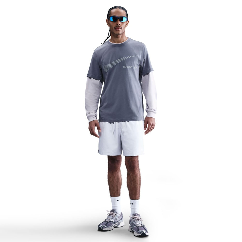 Nike M Nsw Tee Flash Fs Camiseta Manga Corta gris de hombre lifestyle
