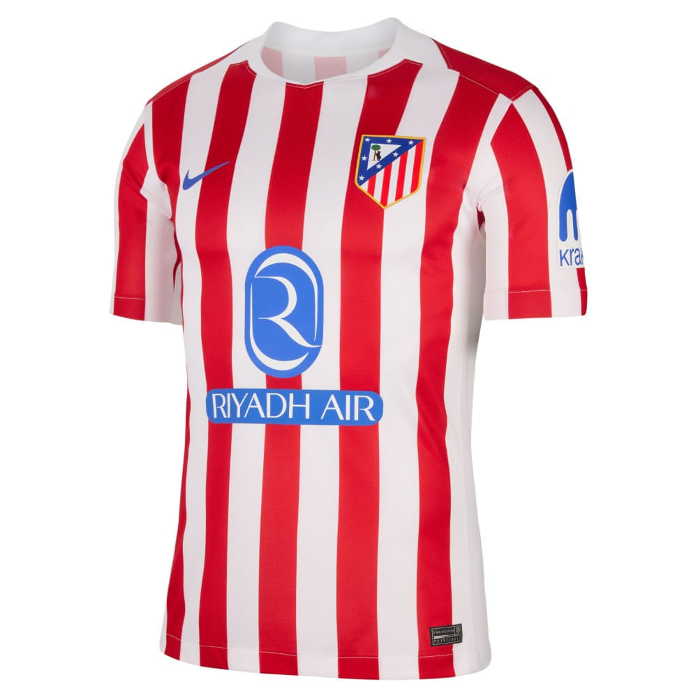 Nike Atletico Madrid M Nk Df Jsy Ss Stad Hm Camiseta De Equipo rojo de hombre para futbol