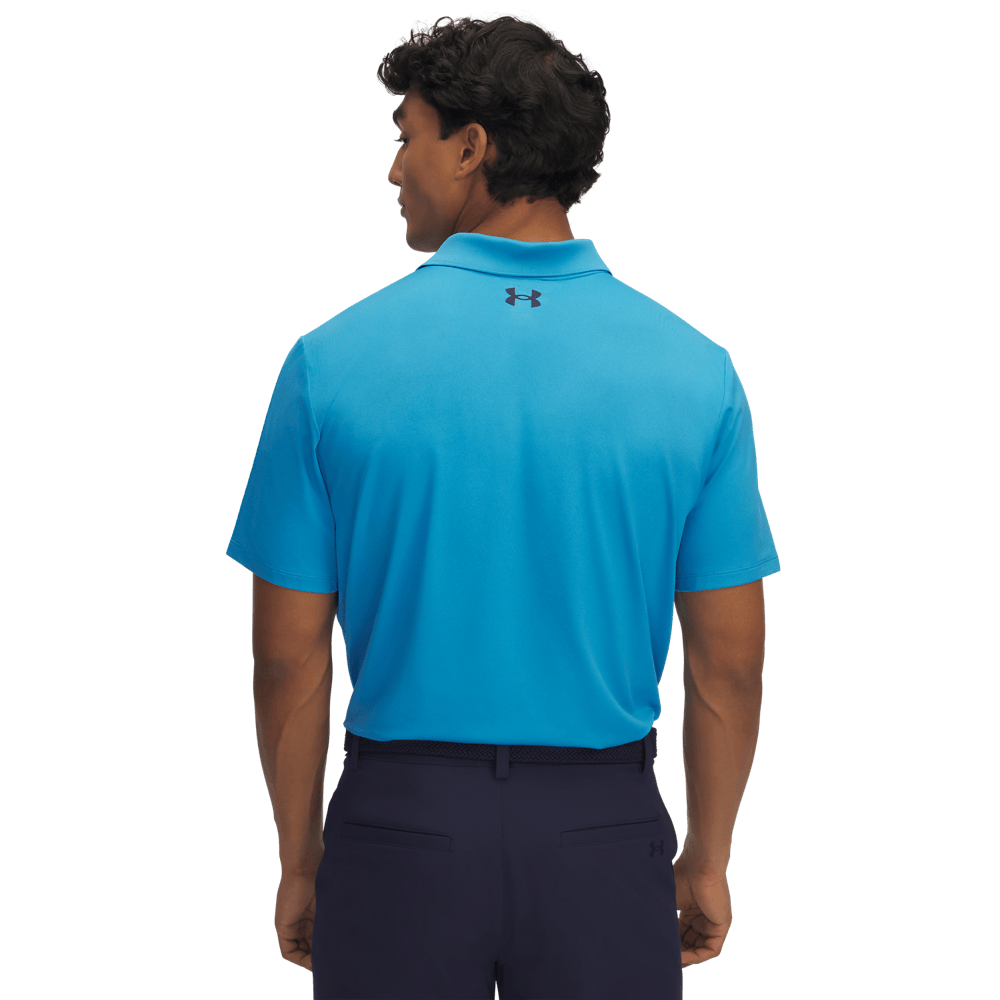 UA Matchplay Polo Polo azul de hombre para golf